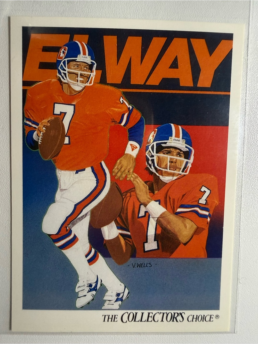 Denver Broncos John Elway Football Card - Upper Deck
